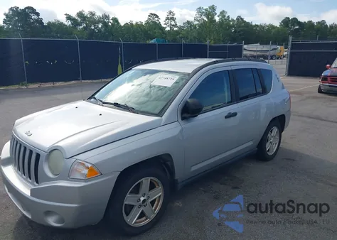2007 Jeep Compass Sport из США, поврежденный, VIN 1J8FT47W87D211171